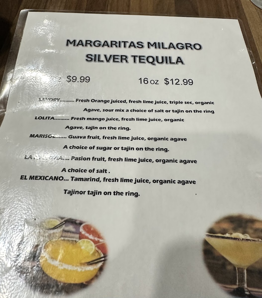 Savory Mexican Restaurant Menu - Image 2