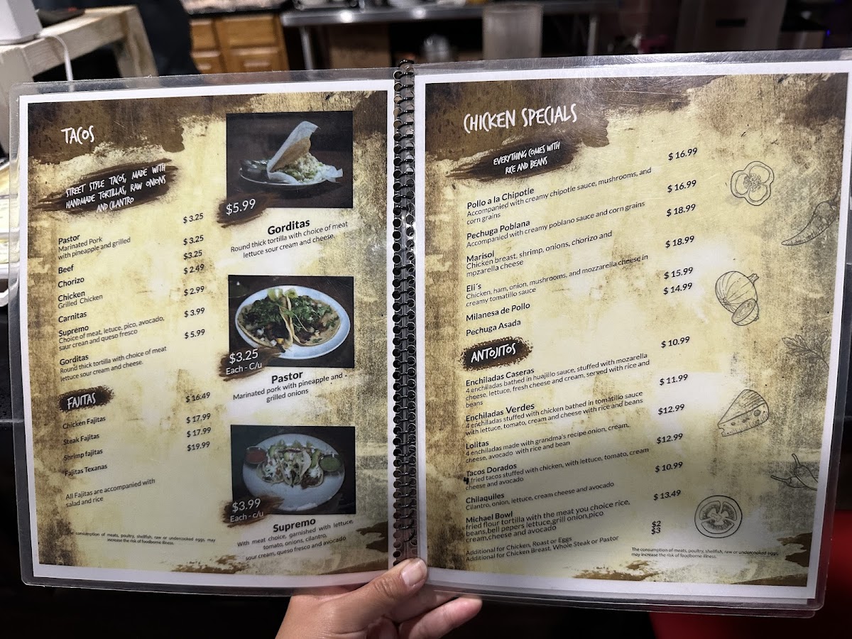 Savory Mexican Restaurant Menu - Image 4
